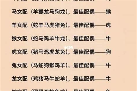 1956生肖配對|十二生肖婚姻配对大全